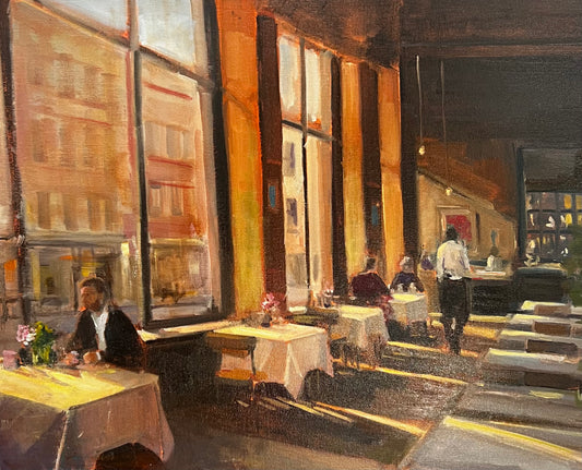 Lunch in the afternoon